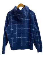 ボット BoTT 有刺鉄線柄 フーディー 223BoTT16-H パーカ ブルー Mサイズ 201MT-3825