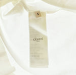 セリーヌ Céline CELINE エディ期 LOGO PRINT Tee ロゴ プリント Tシャツ  2X308916G Tシャツ ホワイト Sサイズ 103LT-135
