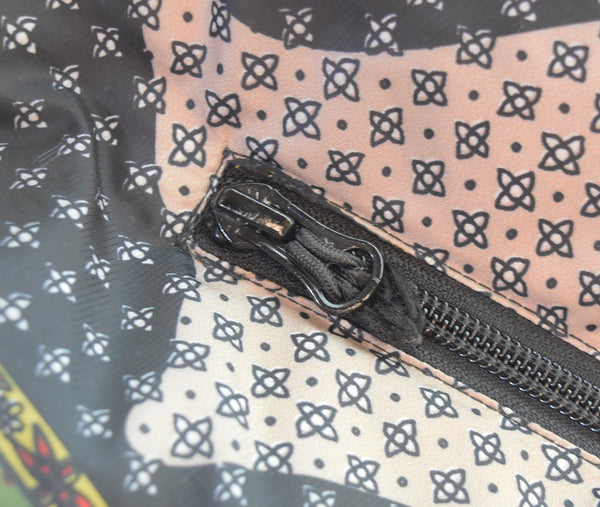 ステューシー STUSSY 19AW Patchwork Puffer Jacket パッチワーク ダウンジャケット ジャケット マルチカラー LLサイズ 103MT-3523