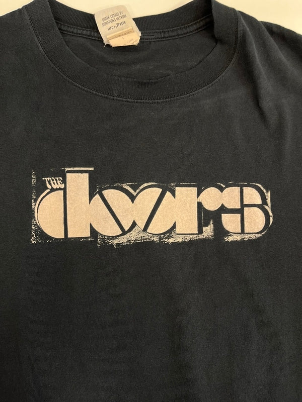 バンド band 00s ©2005 THE DOORS ザ・ドアーズ 黒 US古着 Tシャツ ブラック Lサイズ 101MT-4841