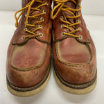 【曜日割引対象外】 レッドウィング RED WING 6 INCH BOOT IRISH SETTER USA製 8131 メンズ靴 ブーツ ワーク ブラウン 27cmサイズ 201-shoes1473 VB