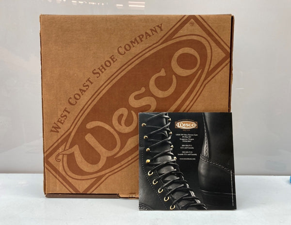 ウェスコ Wesco Custom Boss カスタム ボス スエード ブーツ ワーク ロング シューズ キャメル 茶 BE7700700 メンズ靴 ブーツ エンジニア ブラウン サイズ 9D 104S-748