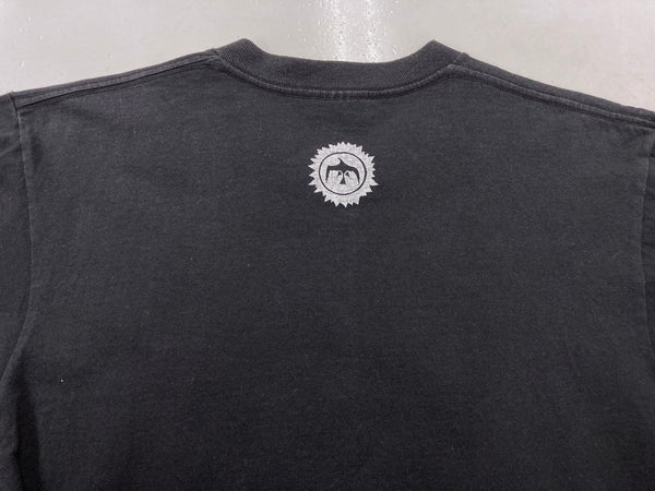ヴィンテージ vintage 90's 90年代 goro's ゴローズ United Sports USA製 両面プリント ロゴ 黒 Tシャツ プリント ブラック Mサイズ 104MT-1192