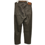 【曜日割引対象外】 ゴールド GOLD RECYCLED WASTE SUVIN COTTON YARN デニムパンツ GL42407A デニム ブラウン Mサイズ 201MB-965 VB