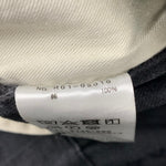 コモリ COMOLI 23AW デニムオーバーパンツ R01-03010 デニム ブラック サイズ2サイズ 201MB-1202