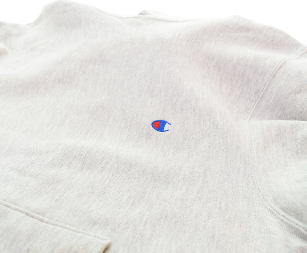 チャンピオン Champion 90s 90's REVERSE WEAVE USA製 スウェットフーディー 目付き 目あり 霜降り  パーカ グレー Mサイズ 103MT-2257