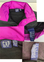 ギャップ GAP 90's 90年代 OLD GAP 紺タグ ナイロン マウンテンパーカー 2トーン   ジャケット パープル Mサイズ 101MT-4755
