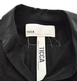 ティッカ TICCA コットンフレンチスリーブワンピース 0291407007 TAIS-007 ワンピース ブラック フリーサイズ 103LT-132