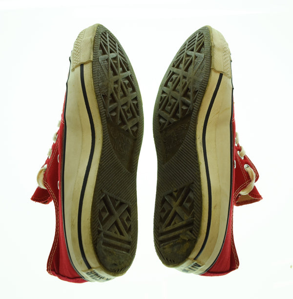 コンバース CONVERSE 80's 90's ALL STAR オールスター MADE in USA ローカット VINTAGE ヴィンテージ MENS OXFORD 赤箱 メンズ靴 スニーカー レッド 8 1/2 26.5cm 103S-1352