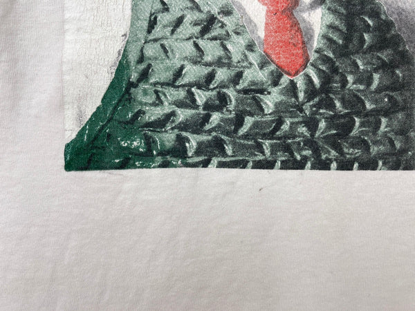 us古着 US 90s 90年代 WALLACE & GROMIT ウォレスとグルミット 映画 ムービー アニメT 白 Tシャツ キャラクター ホワイト XLサイズ 104MT-1829