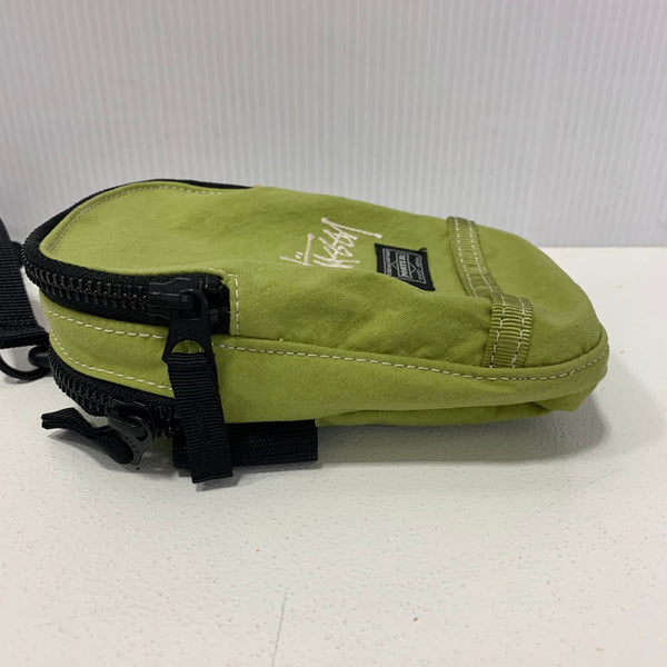 ポーター PORTER STUSSY Neck Pouch ネック ポーチ バッグ メンズバッグ ショルダーバッグ・メッセンジャーバッグ グリーン 201goods-617