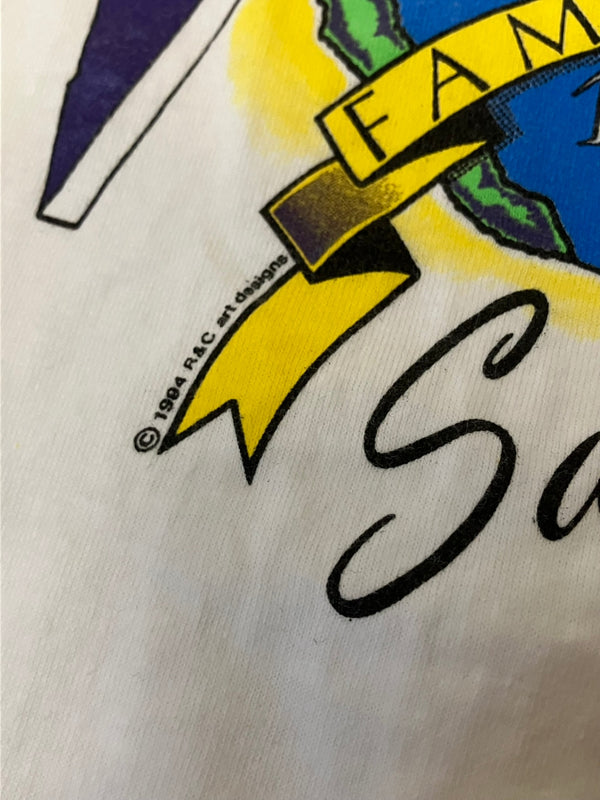 US US古着 90's 90年代 Hanes Intel インテル EARTH DAY アースデイ 企業モノ プロモーション アドバタイジング  MADE IN USA アメリカ製 VINTAGE ヴィンテージ XL Tシャツ ホワイト LLサイズ 101MT-4940