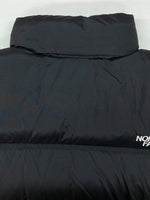 ザノースフェイス THE NORTH FACE NUPTSE JACKET ヌプシ ジャケット ジップアップ ダウン アウトドア アウター 黒 ND92234 ジャケット ロゴ ブラック XLサイズ 104MT-1415