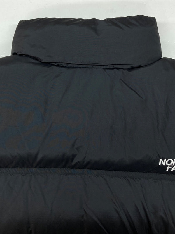 ザノースフェイス THE NORTH FACE NUPTSE JACKET ヌプシ ジャケット ジップアップ ダウン アウトドア アウター 黒 ND92234 ジャケット ロゴ ブラック XLサイズ 104MT-1415