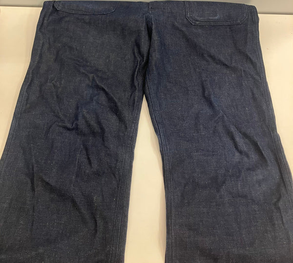 ミリタリー Military 60's 60年代 US NAVY デニム セーラーパンツ フレアパンツ インディゴ 濃紺 VINTAGE ヴィンテージ デニム ブルー 101MB-705
