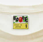 ステューシー STUSSY × ア ベイシング エイプ A BATHING APE SURVIVAL OF THE FITTEST コラボ Tee ストックロゴ SSリンク ロゴ Tシャツ ホワイト Sサイズ 103MT-3101