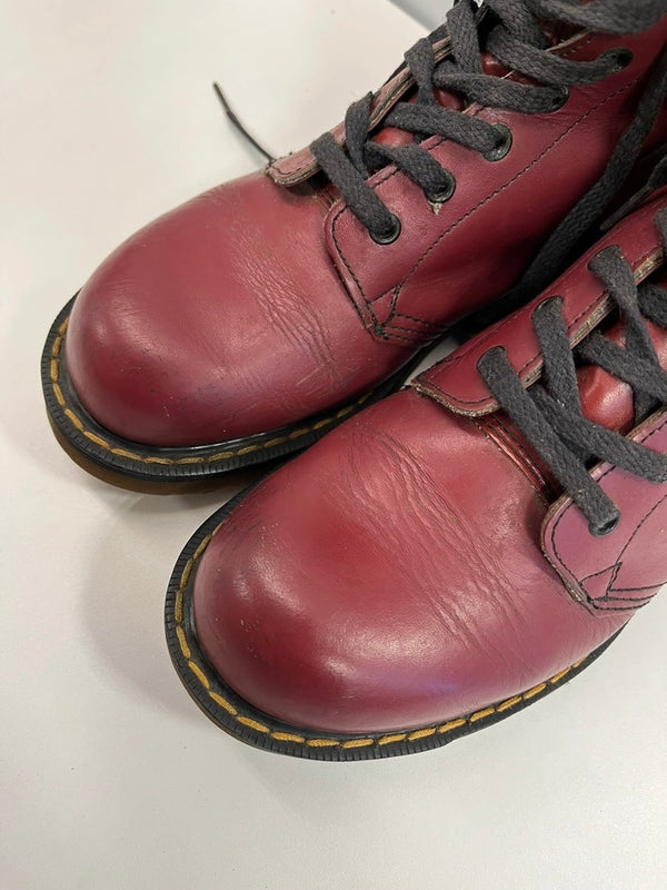 ドクターマーチン Dr.Martens イングランド製 14ホールブーツ 編上げブーツ メンズ レディース 14ホール レディース靴 ブーツ その他 レッド 101sh-2358
