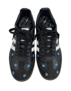 アディダス adidas サンバ SAMBA OG W フラワー刺繍 花柄 IF4397 メンズ靴 スニーカー ブラック 25.5cm 101sh-2360