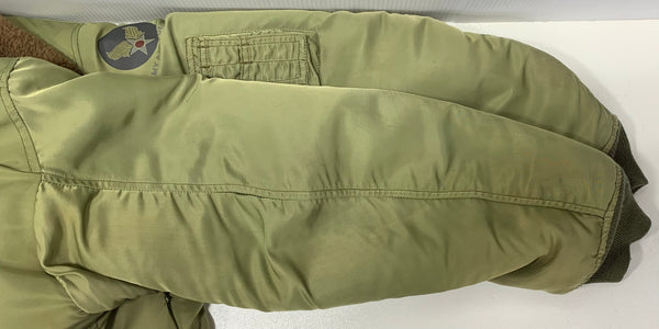 ヒューストン HOUSTON B-15B ジャケット グリーン 40サイズ 201MT-4209