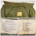 【曜日割引対象外】 ヴィンテージ vintage 80's US.ARMY CVC タンカースジャケット ジャケット カーキ Lサイズ 201MT-3750 VB