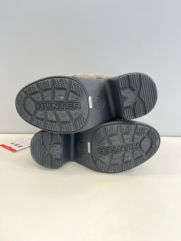 ハンター HUNTER ANKLE FAUXFER HEEL アンクルフォーファー ヒールブーツ 防水 黒 WFP1107LPR レディース靴 ブーツ その他 ブラック UK3(参考サイズ約22cm) 101sh-2086