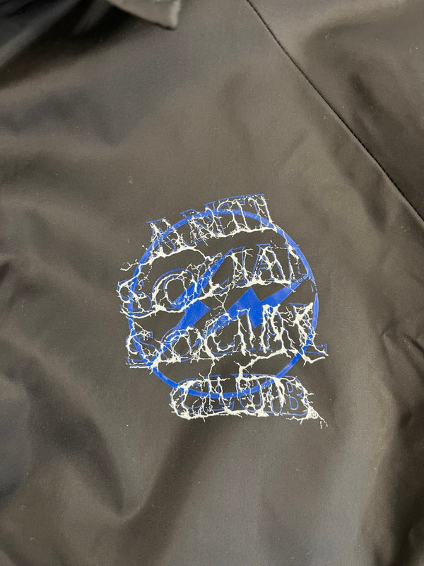 アンチソーシャルソーシャルクラブ ANTI SOCIAL SOCIAL CLUB ロゴプリント コーチジャケット ナイロンジャケット 黒 ジャケット ブラック Lサイズ 101MT-4211