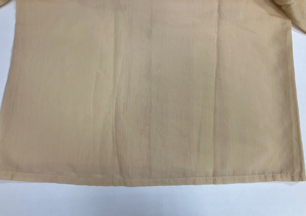 タウンクラフト TOWN CRAFT 60’s~70's 60~70年代 Penneys PENN-PREST ペニーズ 開襟 オープンカラーシャツ ループカラー ボックス ヴィンテージ Vintage 半袖シャツ イエロー Mサイズ 101MT-4796