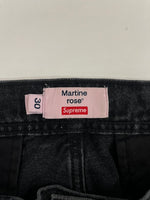 シュプリーム SUPREME ×Martine Rose Denim Cargo Pant 24FW マーティンローズ デニムカーゴパンツ 黒 デニム ブラック 表記サイズ30 101MB-641