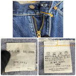 【曜日割引対象外】 リーバイス Levi's 90's 551ZXX バレンシア USA製 デニムパンツ 551-0006 デニム ブルー W33 L36サイズ 201MB-893 VB