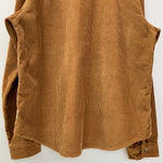 ステューシー STUSSY 22AW Wide Wale Cord Zip コーデュロイ ワーク 1110243 ジャケット ブラウン XLサイズ 201MT-4159