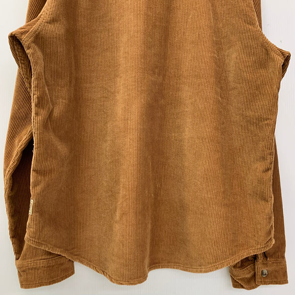 ステューシー STUSSY 22AW Wide Wale Cord Zip コーデュロイ ワーク 1110243 ジャケット ブラウン XLサイズ 201MT-4159