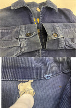 ヴィンテージ vintage 60's 60年代 FFAジャケット ファーマーズジャケット KANSAS LINN TALON ZIP 刺繍 - ジャケット ネイビー 101MT-4176