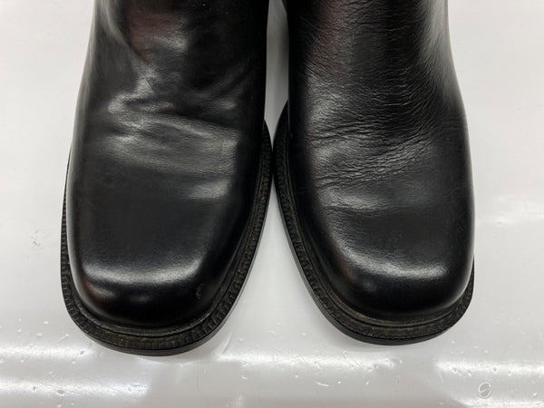 コムデギャルソン COMME des GARCONS トリコ tricot ミドルブーツ ジョッパー ジョードプル BOOTS ベルト レザー 日本製 BLACK 黒 レディース靴 ブーツ エンジニア ブラック SIZE23 1/2 104S-1016