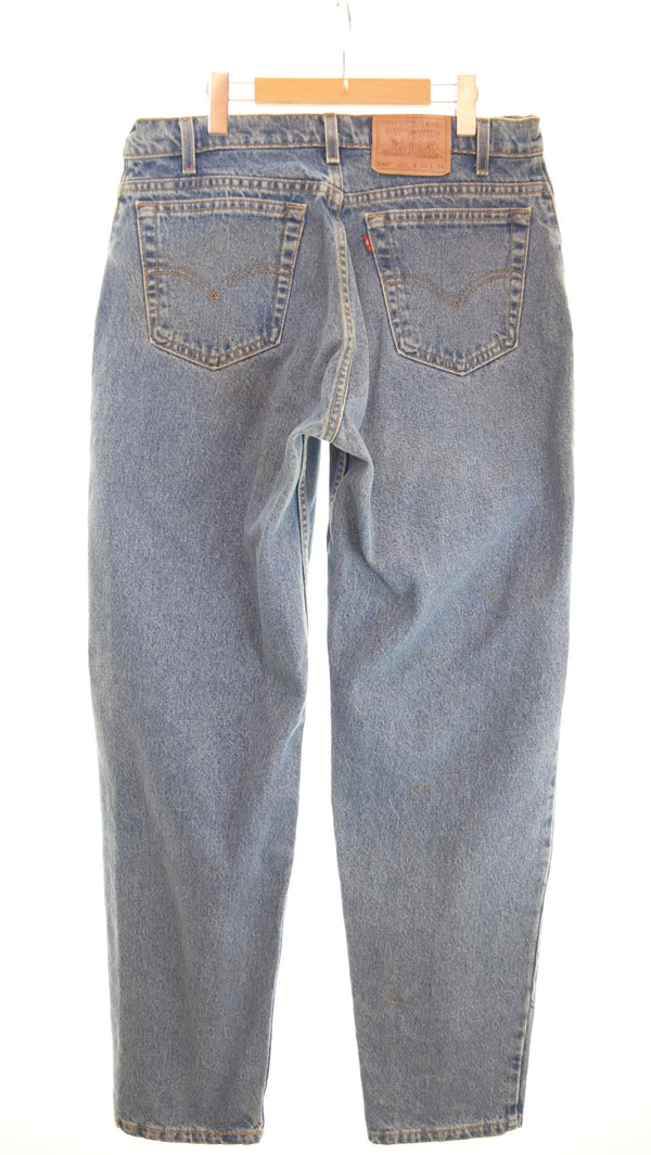 リーバイス Levi's 90s USA製 511工場 デニムパンツ 青 560-4891 デニム ブルー 34 103MB-378