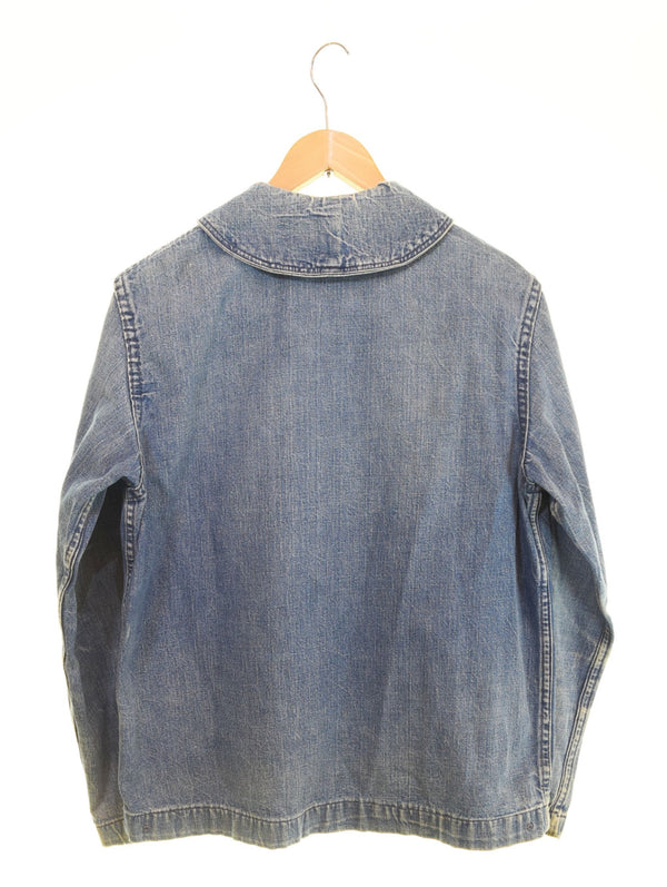 ミリタリー Military 40s～50s USNAVY ショールカラーデニムカバーオール  40's 50's アメリカ海軍 ヘチマ襟 ジャケット ブルー 103MT-2777