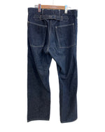 クーティー COOTIE PRODUCTIONS シンチバック デニム ワークパンツ ペインターパンツ ベイカーパンツ マリンパンツ ボタンフライ パッチポケット デニム ブルー Mサイズ 101MB-626