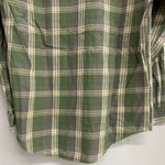 【曜日割引対象外】 ダブルアールエル RRL 90's フランネル ネルシャツ 長袖シャツ グリーン Mサイズ 201MT-4753 VB