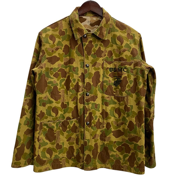 【曜日割引対象外】 バズリクソンズ BUZZ RICKSON'S USMC M-1944 CAMOUFLAGE UTILITY JACKET リバーシブル BR12944 ジャケット マルチカラー 36サイズ 201MT-3863 VB