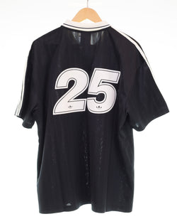 アディダス adidas adidas Originals × Oasis Live '25 Football Shirt 日本限定 ゲーム シャツ ポロシャツ ツアー ジャカード ジャージ ブラック LLサイズ 103MT-3525