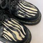 ドクターマーチン Dr.Martens ラムジークワッド3スムースヘアロン レディース靴 ローファー ブラック UK5サイズ 201-shoes1467