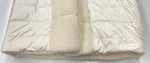 モンクレール MONCLER 17年 BAGAUD リバーシブル ダウンコート ボア DOWN COAT BOA 刺繍 IVORY アイボリー WHITE 白 F20931C51970 C0525 コート ロゴ ホワイト SIZE1 104LT-71