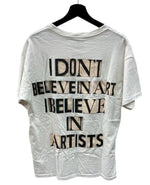 レディメイド READYMADE 21SS DUCHAMP T-SHIRT マルセル・デュッシャン Tシャツ 白 RE-CO-WH-00-00-141 Tシャツ プリント ホワイト Mサイズ 104MT-1675