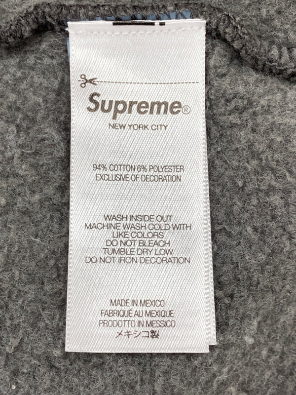 シュプリーム SUPREME 24SS Overdyed Small Box Zip-Up Hooded Sweatshirt オーバーダイ スモール ボックス ジップアップ フーディ 黒 パーカ ロゴ ブラック Lサイズ 104MT-1727