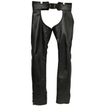 【曜日割引対象外】 バンソン VANSON レザーチャップス ライディングパンツ レザーパンツ USA製 ボトムスその他 ブラック 23サイズ 201MB-1004 VB