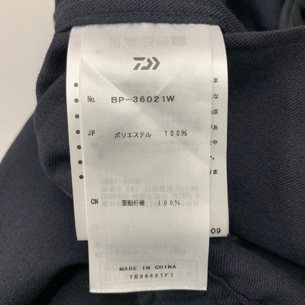 ダイワ DAIWA TECH FLANNEL EASY TROUSERS 日本 スラックス ネイビー Sサイズ 201MB-1203