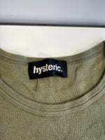 ヒステリックグラマー HYSTERIC GLAMOUR HYSTERIC ヒステリック プリント 長袖カットソー ロンT カーキ フリーサイズ 101LT-257