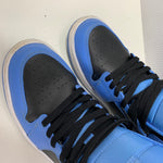 ナイキ NIKE AIR JORDAN 1 MID UNIVERSITY BLUE DQ8426-401 メンズ靴 スニーカー ブルー 26.5cmサイズ 201-shoes1364