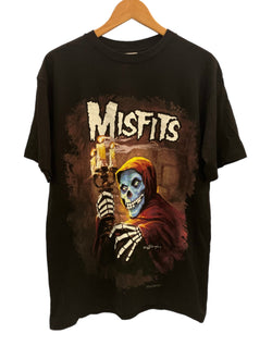 バンド band 90's 90s WILD OATS MISFITS 1997 AMERICAN PSYCHO Tour tee ミスフィッツ アメリカンサイコ ツアーT Tシャツ ブラック Lサイズ 101MT-3415