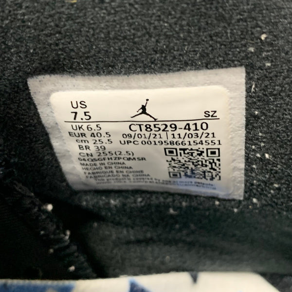 ナイキ NIKE エアジョーダン6 Air Jordan 6 CT8529-410  メンズ靴 スニーカー ブルー 25.5cmサイズ 201-shoes1400