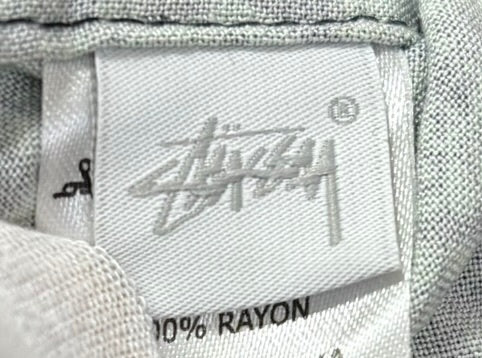 ステューシー STUSSY パイソン柄 半袖シャツ グリーン Mサイズ 201MT-2999